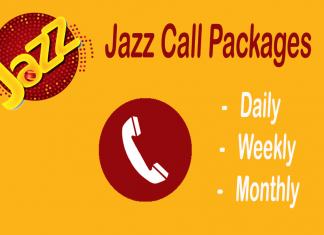 Jazz Call Packages