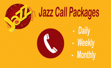 Jazz Call Packages