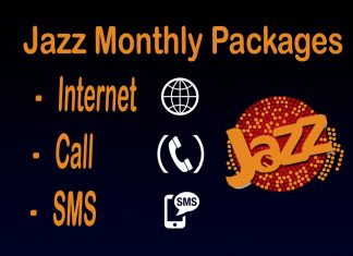 Jazz Monthly Packages