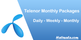Telenor Monthly Packages
