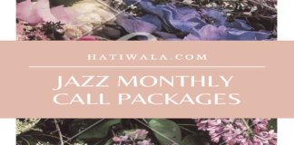 Jazz Monthly Call Packages