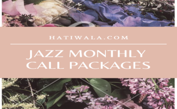 Jazz Monthly Call Packages