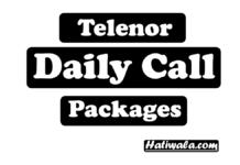 Telenor Daily Call Packages