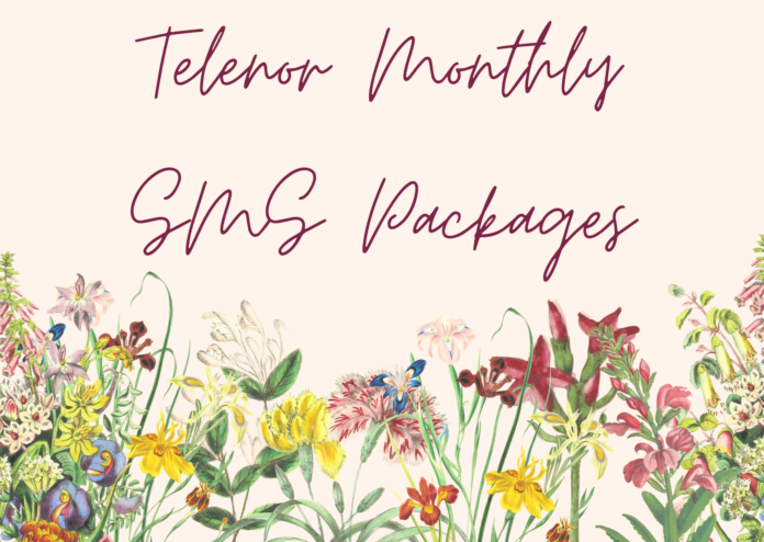 Telenor Monthly SMS Packages