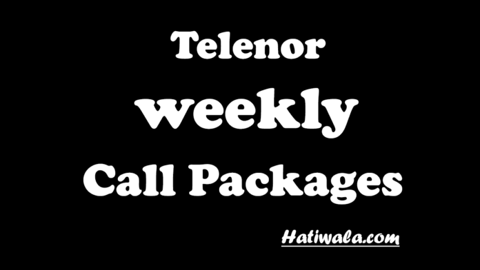 Telenor Weekly Call Packages