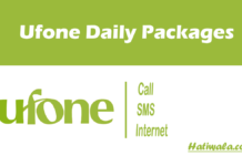 Ufone Daily Packages