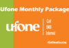 Ufone Monthly Packages