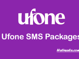 Ufone SMS Packages