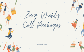 Zong Weekly Call Packages