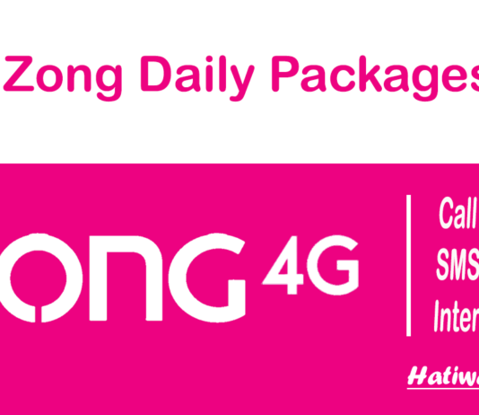 Zong Daily Packages